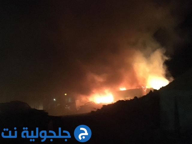 اندلاع حريق قبالة حي الفاخورة بالناصرة وحريق آخر بمدخل عيلوط!